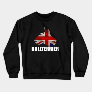 BULL TERRIER - GB flag Crewneck Sweatshirt